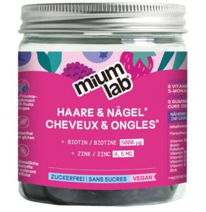 MIUMLAB Gummies Haare und Nägel          Ds 42 Stk
