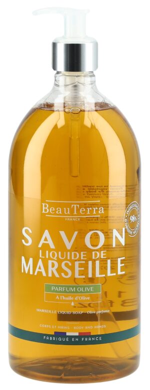 BEAUTERRA Flüssigseife Marseille Olive  Fl 1000 ml
