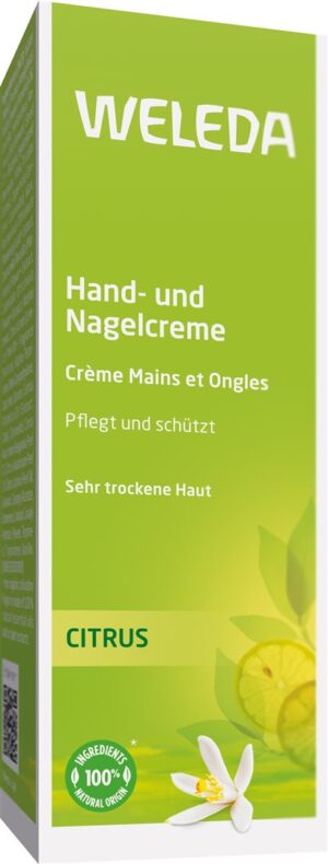 WELEDA Hand- und Nagelcreme Citrus (n) Tb 50 ml