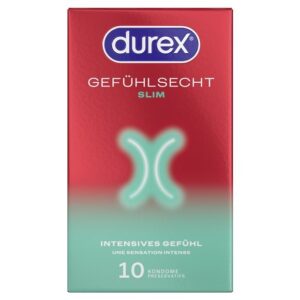 DUREX Gefühlsecht Slim fit Präservativ      10 Stk