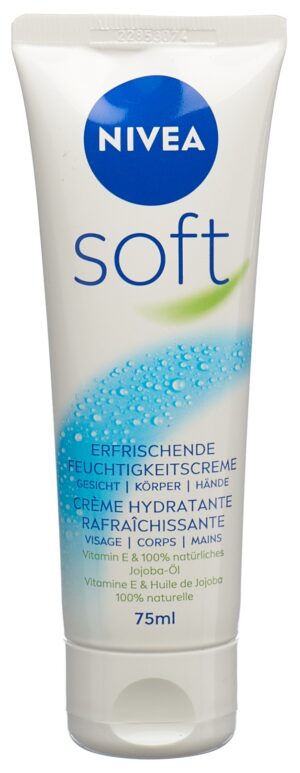 NIVEA Feuchtigkeitscreme Soft (n)         Tb 75 ml