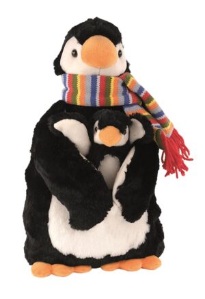 SANGER Wärmflasche Plüschtier 0.8l Pinguin James