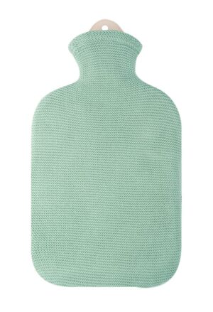 SANGER Wärmflasche Strickbezug 2l mintgrün
