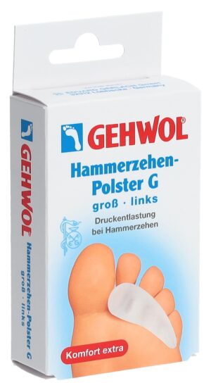 GEHWOL Hammerzehen-Polster G gross links