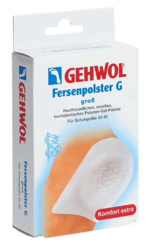GEHWOL Fersenpolster G mit Gelwellen gross 1 Paar