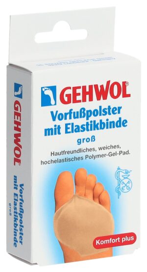 GEHWOL Vorfusspolster mit Elastikbinde gross