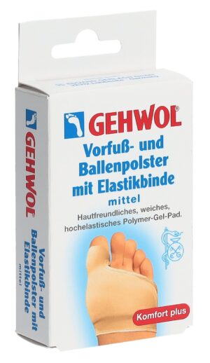 GEHWOL Vorfuss- und Ballenpolster Elastikbi mittel