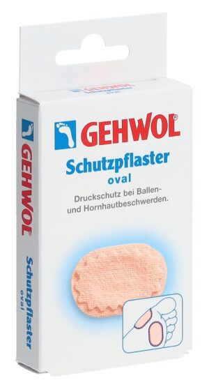 GEHWOL Schutzpflaster oval                   4 Stk