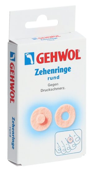 GEHWOL Zehenringe rund                       9 Stk