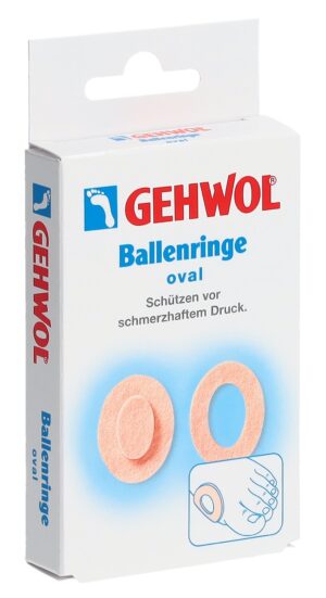 GEHWOL Ballenringe oval                      6 Stk