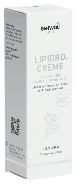 GEHWOL MED Lipidro Cr 10% Urea Kunststofftu 40 ml