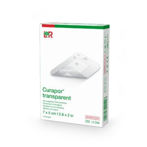 CURAPOR Wundverband 7x5cm transparent Btl 5 Stk