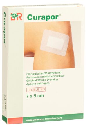 CURAPOR Chirurgisch Wundverband 7x5cm st 5 Stk