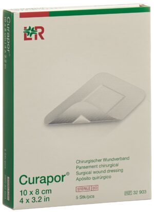 CURAPOR Chirurgisch Wundverband 10x8cm st 5 Stk
