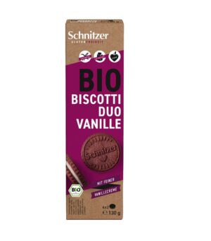 SCHNITZER Biscotti Duo Vanille Bio Box 130 g