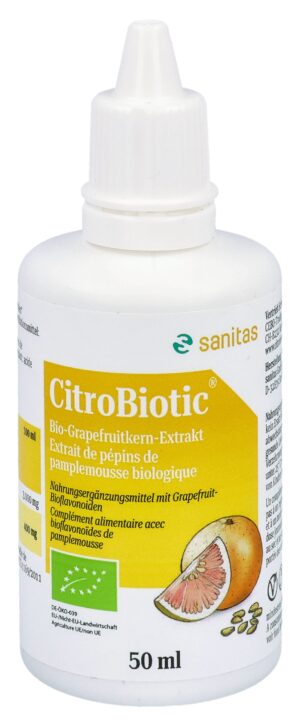 CITROBIOTIC Grapefruitkern Extrakt Bio       50 ml