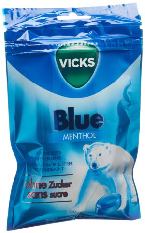 VICKS Blue ohne Zucker                    Btl 72 g