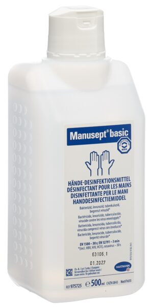 MANUSEPT basic Händedesinfektion         Fl 500 ml