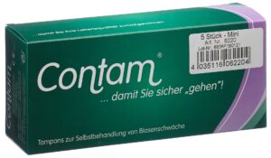 CONTAM Vaginaltampon 22mm Mini 5 Stk