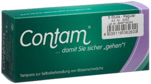 CONTAM Vaginaltampon 28mm Regular 5 Stk