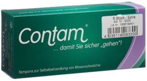 CONTAM Vaginaltampon 33mm Extra 5 Stk