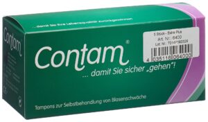 CONTAM Vaginaltampon 40mm Extra Plus 5 Stk