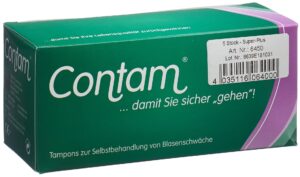 CONTAM Vaginaltampon 45mm Super Plus 5 Stk