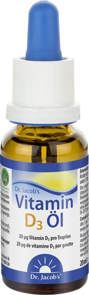 DR. JACOB'S Vitamin D3 Öl Tropfen 800 Pip Fl 20 ml