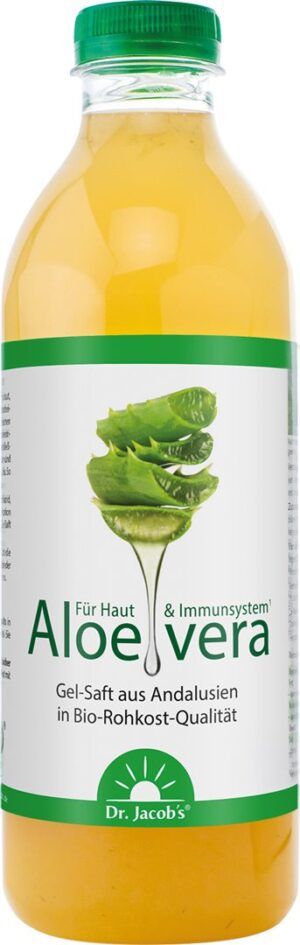 DR. JACOB'S Aloe-vera-Gel-Saft Bio RohkoPetfl 1 lt