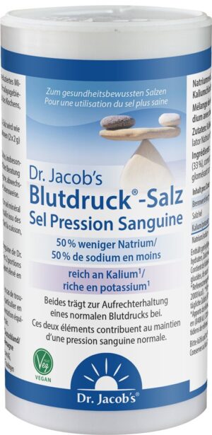 DR. JACOB'S Blutdruck-Salz Kalium         Ds 250 g