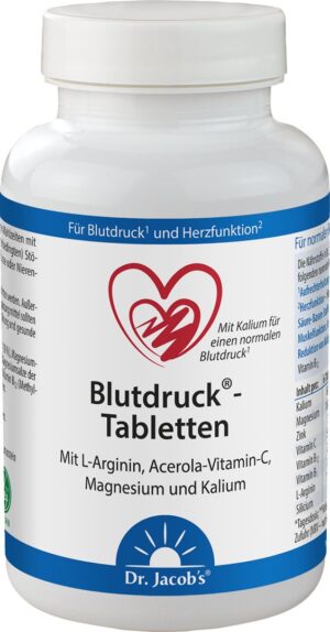 DR. JACOB'S Blutdruck Tabl              Ds 126 Stk