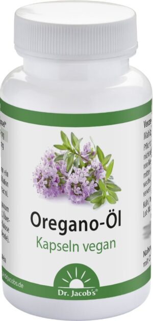 DR. JACOB'S Oregano-Öl Kaps vegan        Ds 60 Stk
