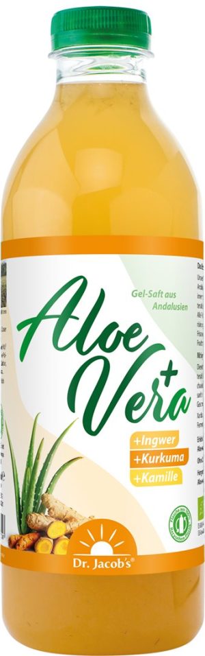 DR. JACOB'S Aloe-vera-Gel-Saft plus Bio 1 lt