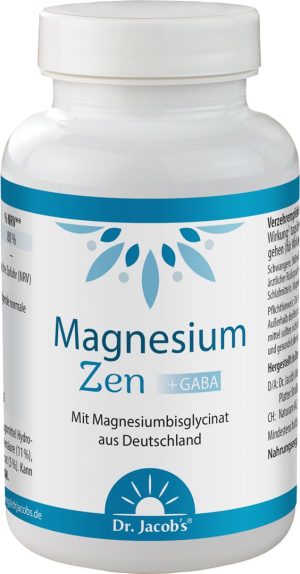 DR. JACOB'S Magnesium zen GABA Kaps Ds 90 Stk