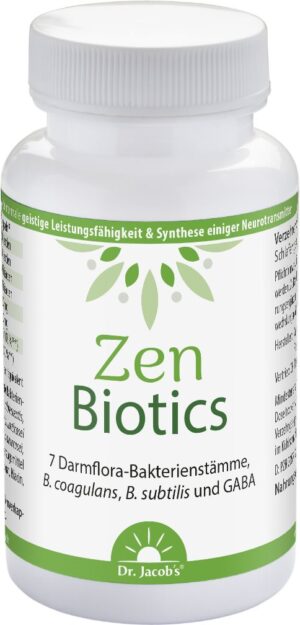 DR. JACOB'S Zen Biotics Bakterien+GABA KaDs 90 Stk