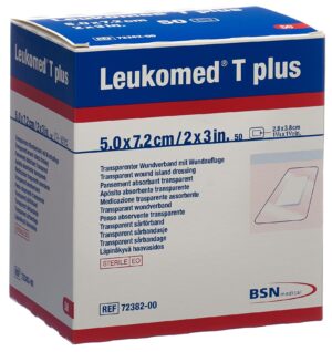 LEUKOMED T plus trans Verb 7.2x5cm 50 Stk