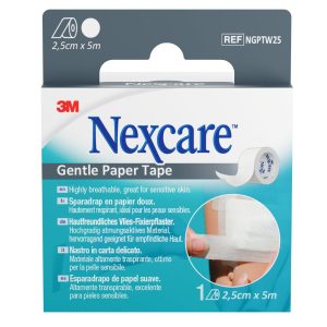 3M NEXCARE Gent Pap Tape Fixierpf 25mmx5m senRolle