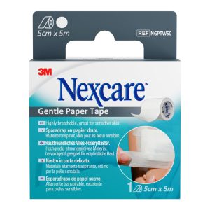 3M NEXCARE Gent Pap Tape Fixierpf 50mmx5m senRolle