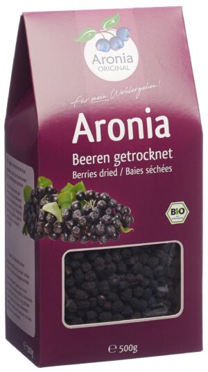 ARONIA ORIGINAL Bio Aroniabeeren getrocknBtl 500 g