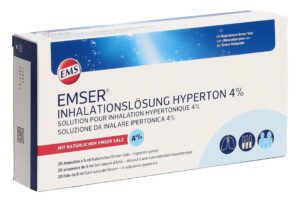 EMSER Inhalationslösung 4 % hyperton   20 Amp 5 ml