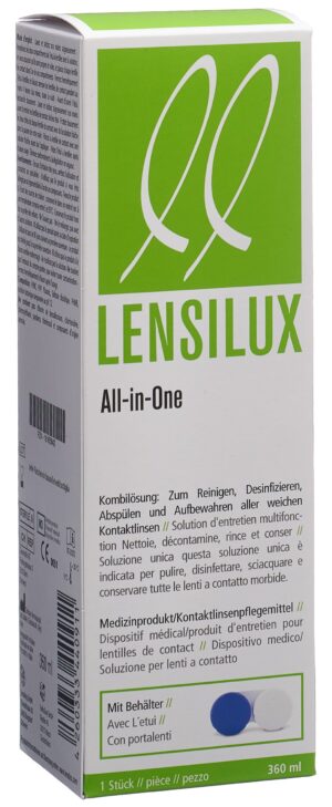 LENSILUX All-in-One Kombilösung +BehälterFl 360 ml