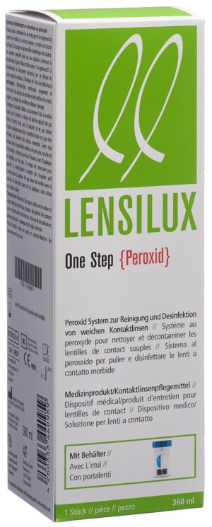 LENSILUX One Step Perox Platin +Katal BehFl 360 ml