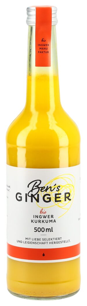 BEN'S GINGER Ingwer-Kurkumakonzen Bio smaFl 500 ml