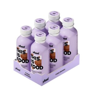YFOOD Trinkmahlzeit Fudge Brownie 6 Fl 500 ml