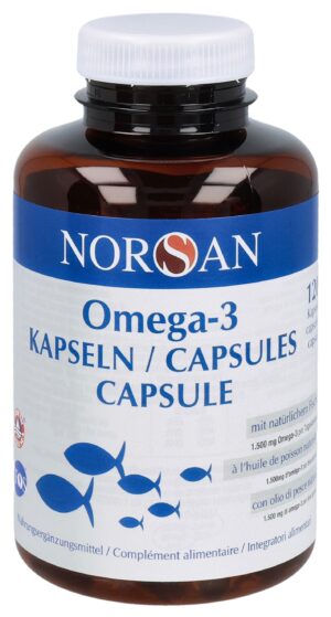 NORSAN Omega-3 Fischöl Kaps (n)         Ds 120 Stk