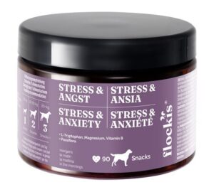 FLOCKIS Hundesnacks Kautabl Stress&Angst Ds 90 Stk