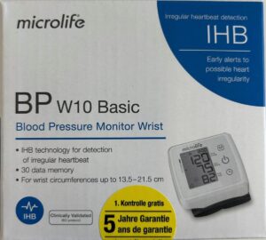 MICROLIFE Blutdruckmessgerät W10 Basic ink VRB