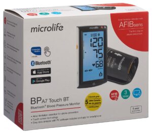 MICROLIFE Blutdruckmessgerät A7 Touch BluetoKarton