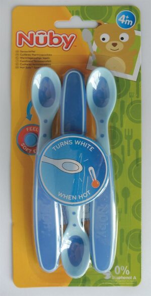 NUBY Breilöffel wärmesensitiv Soft Flex      3 Stk