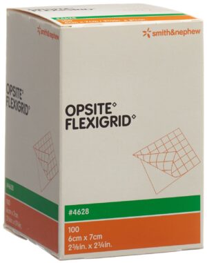 OPSITE FLEXIGRID Wundverband 6x7cm Btl 100 Stk